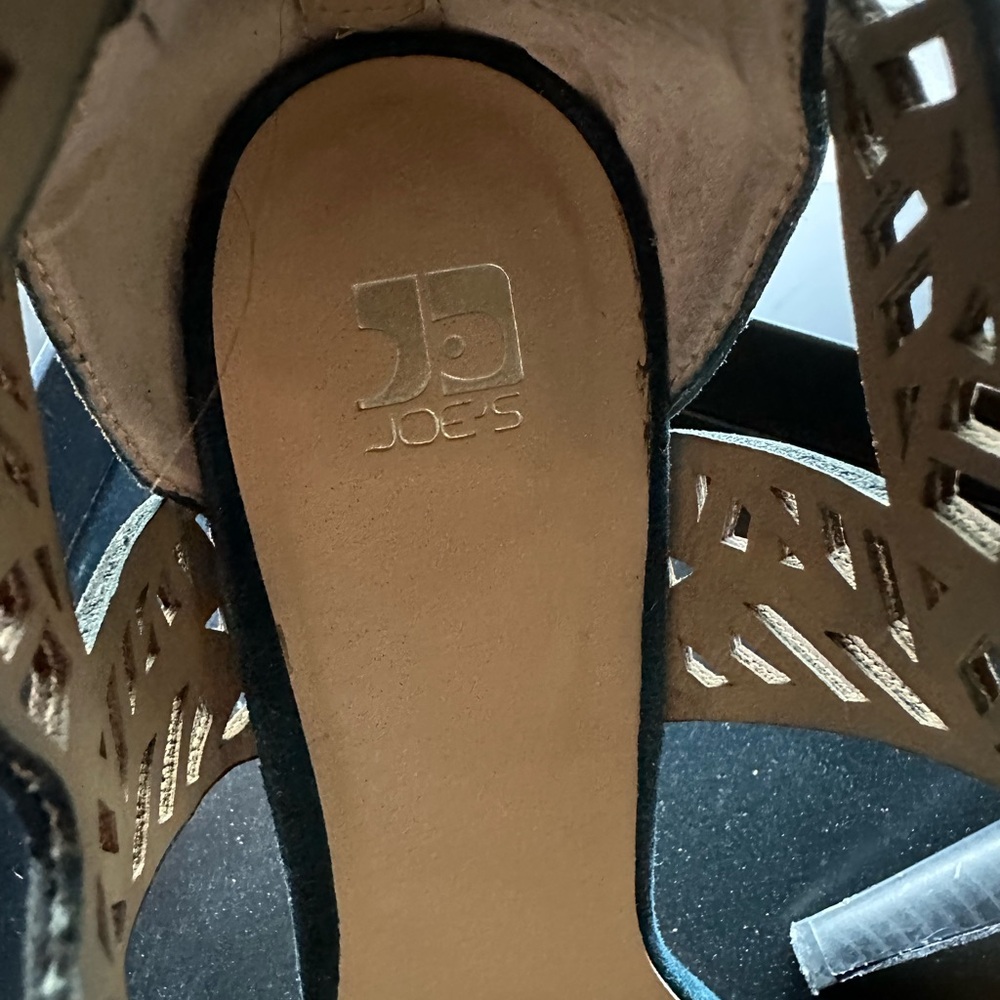 Joe's Jeans Blue and black Heels
